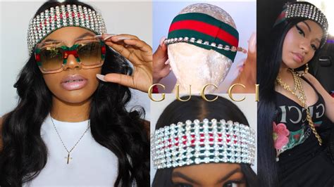 gucci rhinestone headband replica|Gucci Headband .